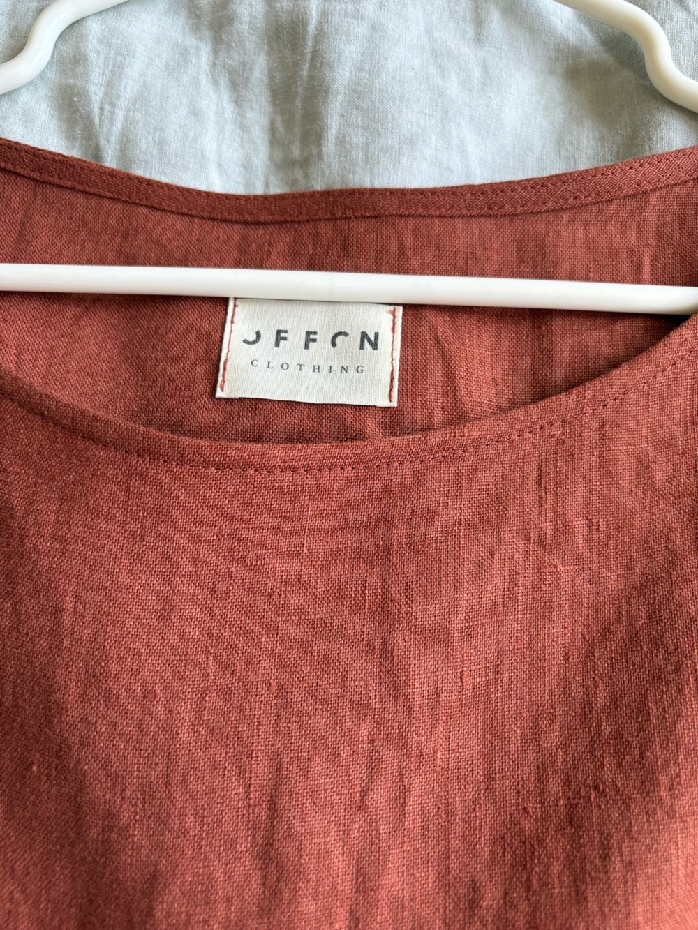 OffOn Linen Blouse - Picture 7 of 9